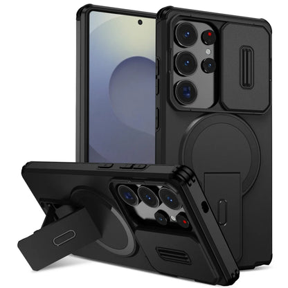 Slide camera protection magnetic stand holder case - product image