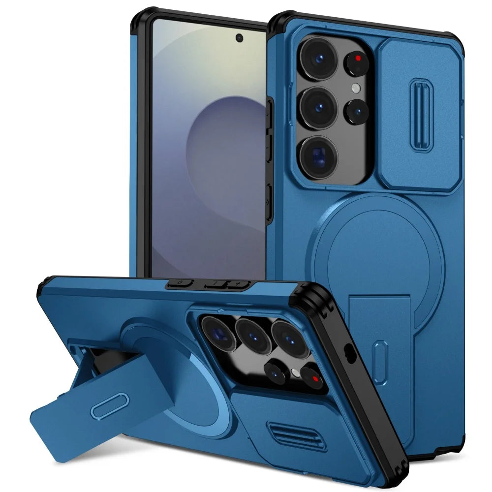 Slide camera protection magnetic stand holder case - product image
