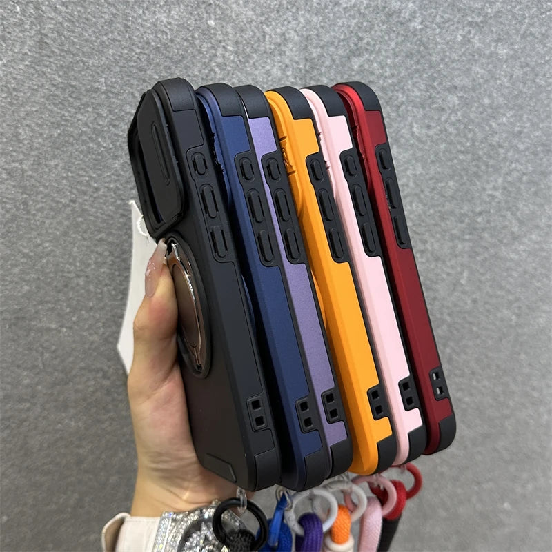 Slide camera protection magnetic wrist strap case - product image