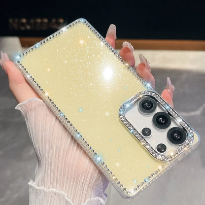 Sparkling diamond rhinestone soft clear case samsung - product image