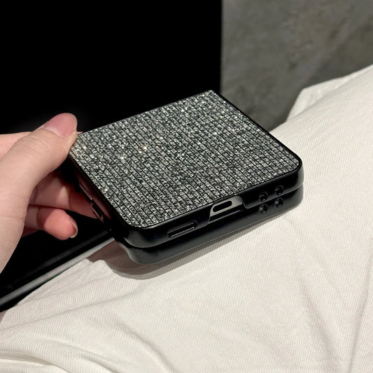 Sparkling diamond rhinestones magnetic case - product image