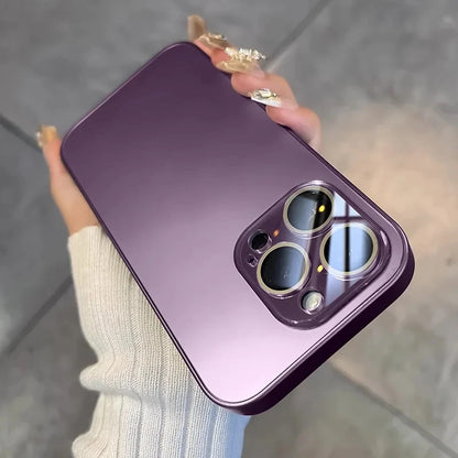 Tempered glass frosted shockproof case - product image