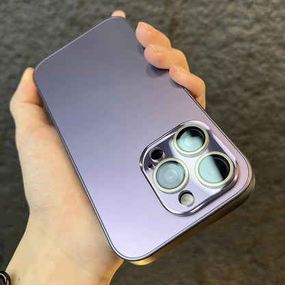 Tempered glass frosted shockproof case - product image