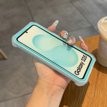 Thickened shockproof magnetic laser armor case samsung - product image