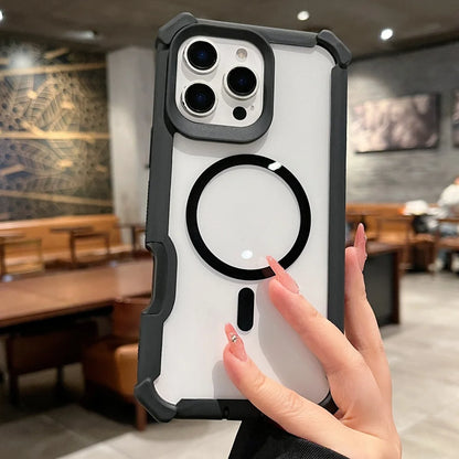 Thickened silicone glitter magnetic case - product image