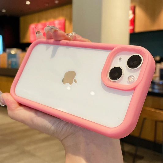 Transparent acrylic hard shockproof case - product image