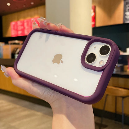 Transparent acrylic hard shockproof case - product image