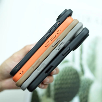 Transparent magnetic shockproof soft bumper case - product image