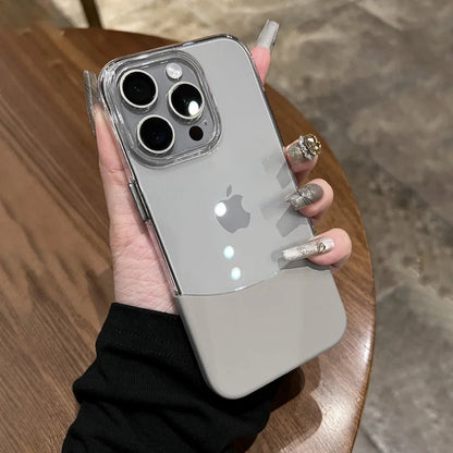 Transparent splice color removable shockproof case - product image