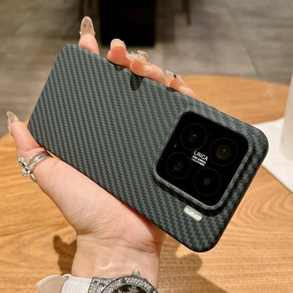 Ultra thin carbon fiber magnetic shockproof case with wireless charge - product image