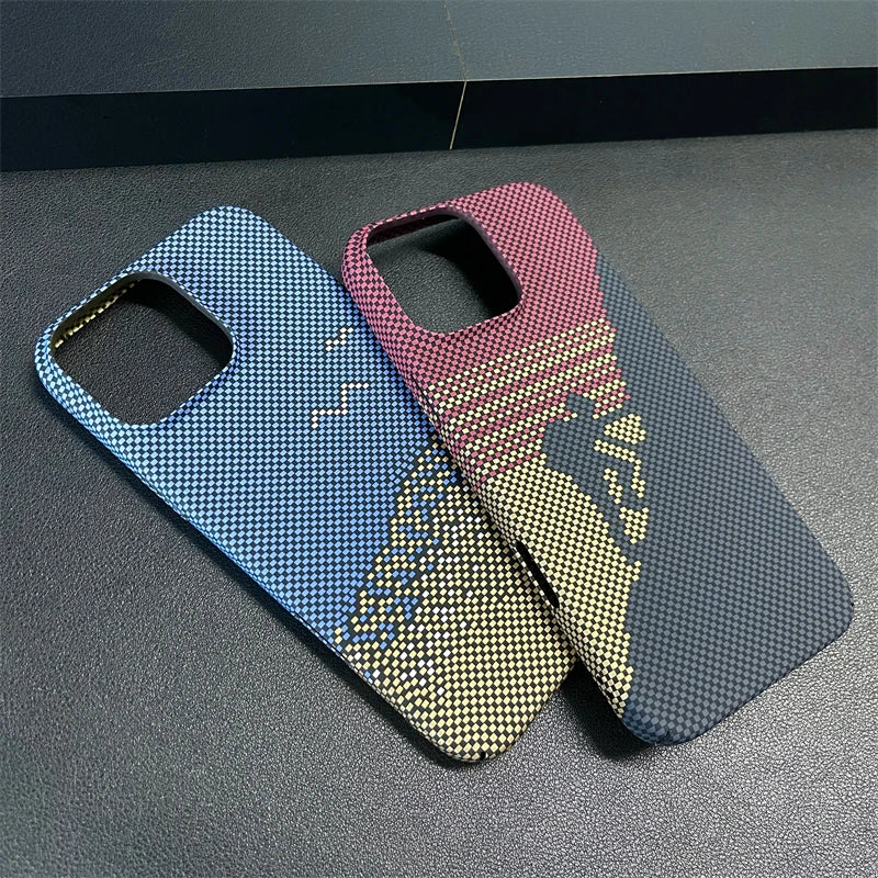 Ultra thin carbon fiber texture frosted shockproof case - product image