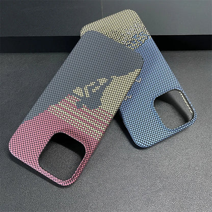 Ultra thin carbon fiber texture frosted shockproof case - product image