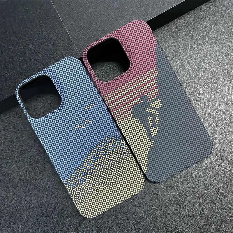 Ultra thin carbon fiber texture frosted shockproof case - product image