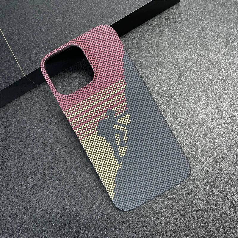 Ultra thin carbon fiber texture frosted shockproof case - product image