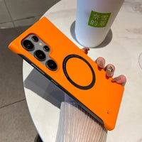 Ultra Thin Hard PC Magnetic Frameless Case Samsung