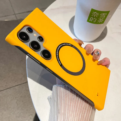 Ultra thin hard pc magnetic frameless case samsung - product image