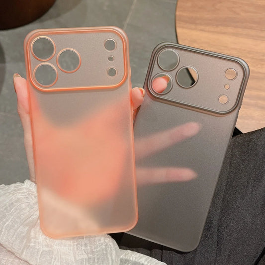 Ultra thin matte frosted camera protection case - product image