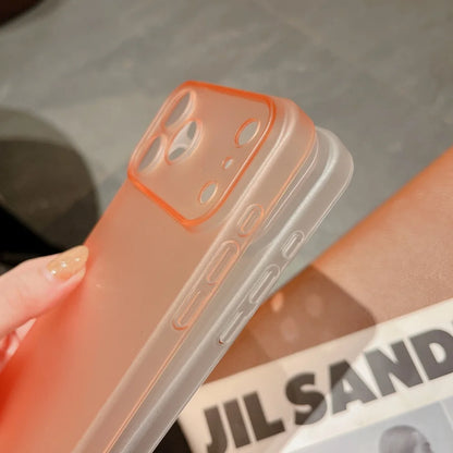 Ultra thin matte frosted camera protection case - product image