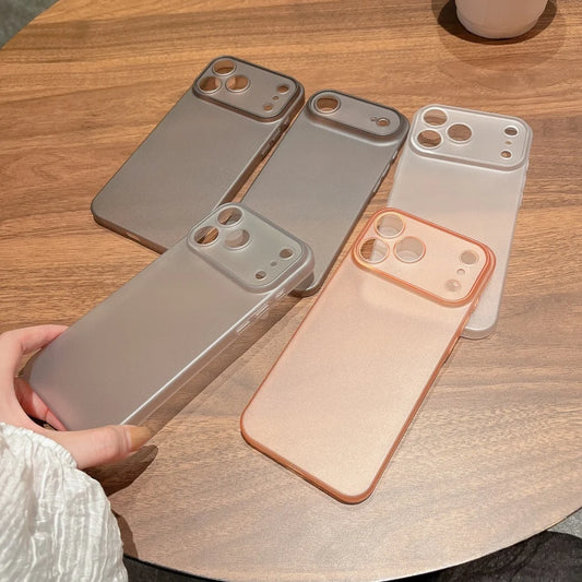 Ultra thin matte frosted camera protection case - product image