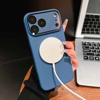 Ultra thin matte magnetic glass lens protection case - product image