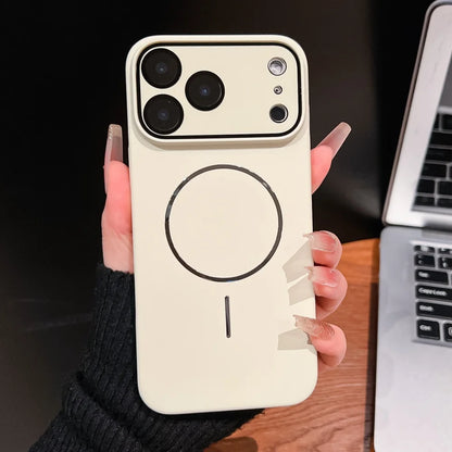 Ultra thin matte magnetic glass lens protection case - product image