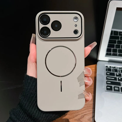 Ultra thin matte magnetic glass lens protection case - product image