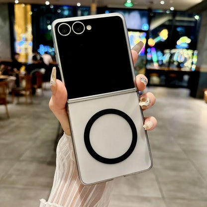 Ultra thin matte transparent magnetic case - product image