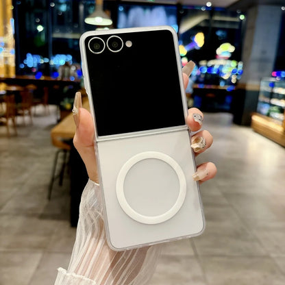 Ultra thin matte transparent magnetic case - product image