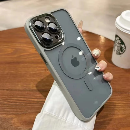 Wireless charge magnetic clear camera protection case - product image