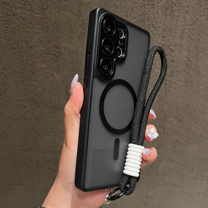 Wrist strap cord matte translucent armor case samsung - product image