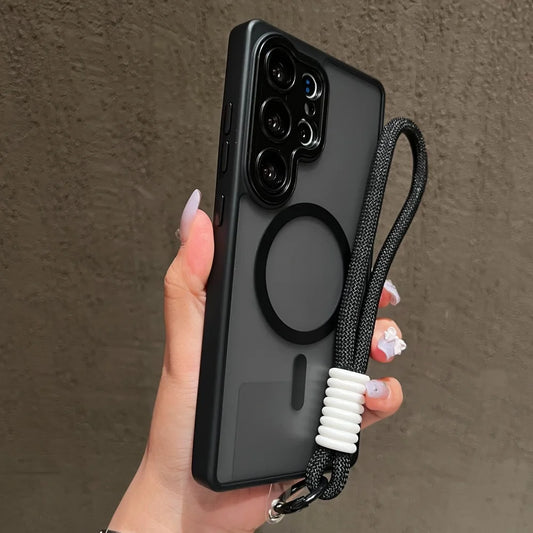 Wrist strap cord matte translucent armor case samsung - product image