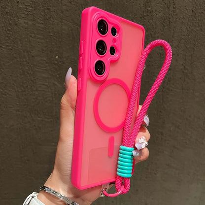 Wrist strap cord matte translucent armor case samsung - product image