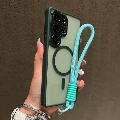 Wrist strap cord matte translucent armor case samsung - product image