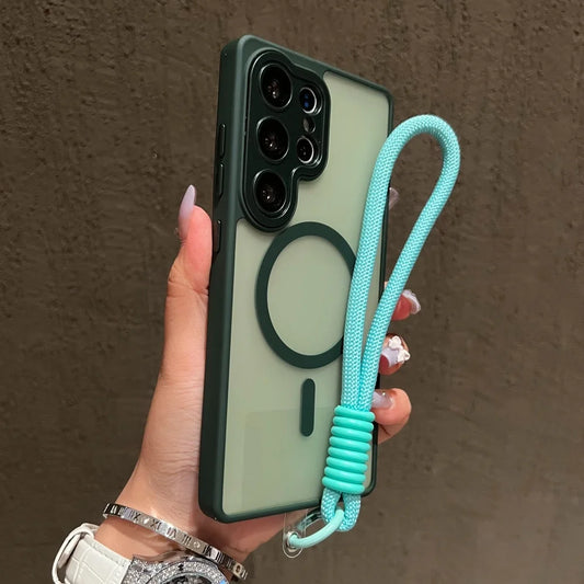 Wrist strap cord matte translucent armor case samsung - product image