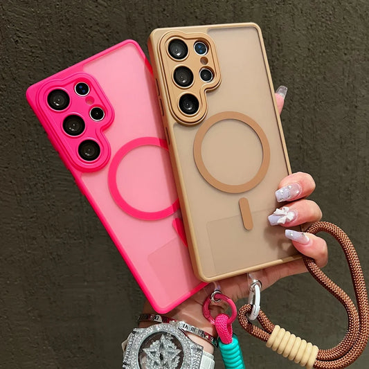 Wrist strap cord matte translucent armor case samsung - product image