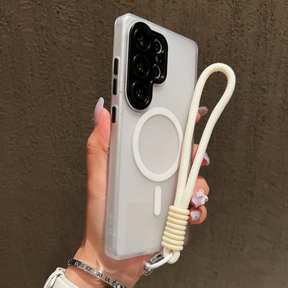 Wrist strap cord matte translucent armor case samsung - product image