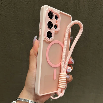 Wrist strap cord matte translucent armor case samsung - product image