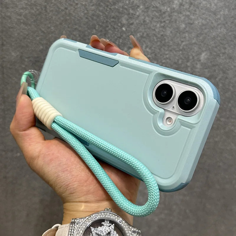 Wrist strap rugged shockproof armor case - product image