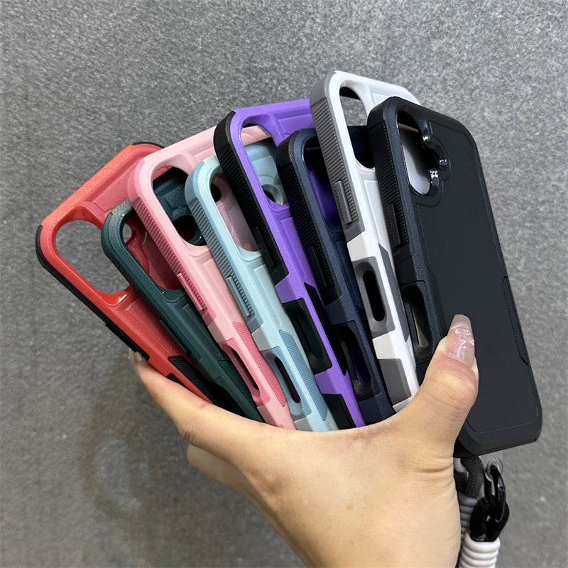 Wrist strap rugged shockproof armor case - product image