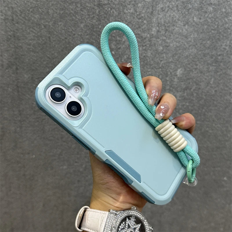 Wrist strap rugged shockproof armor case - product image